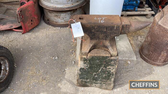 Anvil and stand, little used