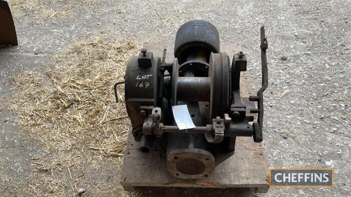 Fordson N winch and pulley