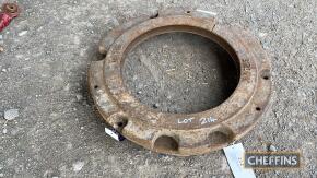 David Brown rear wheel weights (one pair damaged)