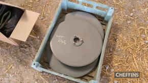 3no. plough discs for Ferguson plough