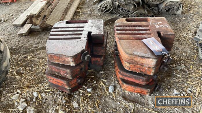 Massey Ferguson front weights (8)