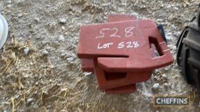 4no. tractor wafer weights