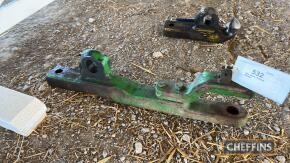 John Deere tractor drawbar