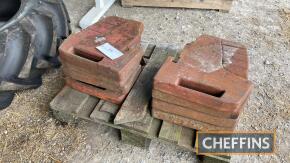 Set of Massey Ferguson 188 weights