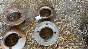 Pr. front wheel weights to suit Massey Ferguson