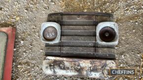 Massey Ferguson 135 front grille and aluminium lights