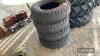 4no. 235/85 R16 tyres - 2