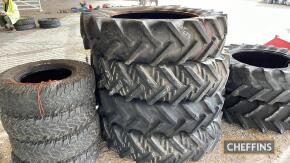 4no. 13.6x36 tyres