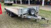 2013 Ifor Williams flatbed trailer Mode 2013 Ifor Williams flatbed trailer Model No. LM14693 Serial No. 5095189 14ft x 6ft6ins tri-axle trailer with headboard and 8ft alloy ramps. One owner from new. - 6