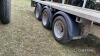 2013 Ifor Williams flatbed trailer Mode 2013 Ifor Williams flatbed trailer Model No. LM14693 Serial No. 5095189 14ft x 6ft6ins tri-axle trailer with headboard and 8ft alloy ramps. One owner from new. - 7