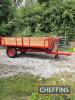 TYE 3tonne tipping TRAILER Restored tw TYE 3tonne tipping TRAILER Restored two years ago during current ownership. - 2