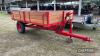 TYE 3tonne tipping TRAILER Restored tw TYE 3tonne tipping TRAILER Restored two years ago during current ownership. - 7