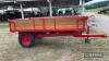 TYE 3tonne tipping TRAILER Restored tw TYE 3tonne tipping TRAILER Restored two years ago during current ownership. - 8