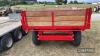 TYE 3tonne tipping TRAILER Restored tw TYE 3tonne tipping TRAILER Restored two years ago during current ownership. - 10