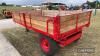 TYE 3tonne tipping TRAILER Restored tw TYE 3tonne tipping TRAILER Restored two years ago during current ownership. - 11