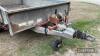 Ifor Williams twin axle trailer, 10ft x 5ft, together with tailgate ramp and hand winch - 3