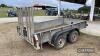 Ifor Williams twin axle trailer, 10ft x 5ft, together with tailgate ramp and hand winch - 5