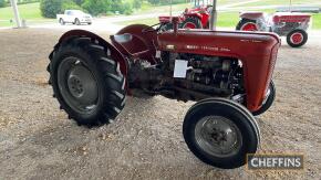 1962 MASSEY FERGUSON 35X Multi-Power 3cylinder diesel TRACTOR Serial No. SNMYW302910 Reported to start and run well, with fully working Multi-Power and hydraulics, but will require some cosmetic refurbishment. Vendor states, that the tractor comes with 