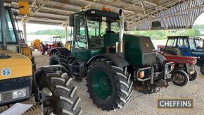 JCB 185-65 Fastrac 6cylinder diesel TRACTOR Fitted with front linkage and PTO on Michelin 540/65R30 XM108 wheels and tyres. Reported to have been recently serviced and showing 8,300 hours