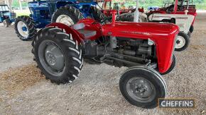 1963 MASSEY FERGUSON 35X 3cylinder diesel TRACTOR Reported by the vendor to have been attending shows and is fitted with brand new rear tyres