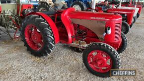 c.1950s DAVID BROWN Cropmaster 25C 4cylinder petrol/paraffin TRACTOR Serial No. VIG1AAM/2 Stated to be in good running order and fitted with new tyres and radiator