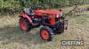 WITHDRAWN - Kubota B7100 4wd COMPACT TRACTOR On 8-16 rear and 6-12 front wheels and tyres Serial No. 83240