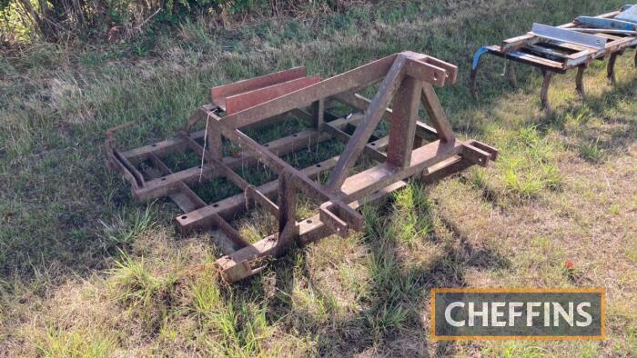 Mounted Dutch harrow/leveller, 1.65m