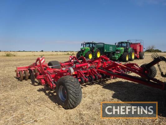 2017 Horsch Joker 5RT trailed hydraulic folding stubble cultivator, 5m Serial No. 28201389