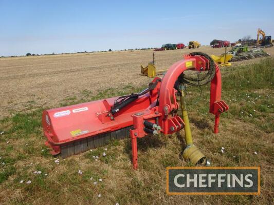 2015 Maschio Giraffona 210 mounted flail mower RHC, fitted with hydraulic off-set and tilt, 2.10m Serial No. FM910344