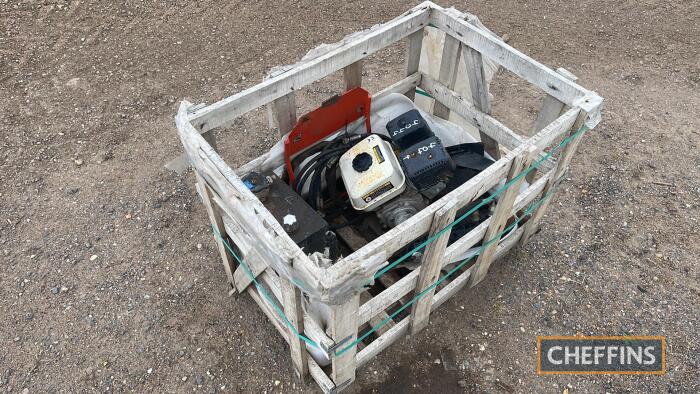 Loncin Hydraulic Power Pack removed from timber crane