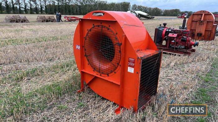 Typhoon grain aeration fan