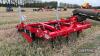 2019 Sumo Trio 3 mounted min-till cultivator with subsoiler tines, discs and packer roller, 3m (only 300-400 acres covered) Serial No. A1108