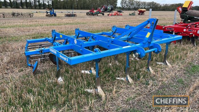 2008 Lemken Smaragd 9 mounted cultivator with cultivator legs, discs and crumbler roller, 4m Serial No. 331775