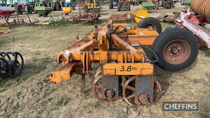 Simba 4m Press c/w leading tines & hydraulic wheels