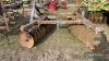 Disc Harrows DIRECT FROM FARM EX ROGER DOWDESWELL UNRESERVED LOT