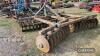 Disc Harrows DIRECT FROM FARM EX ROGER DOWDESWELL UNRESERVED LOT - 10