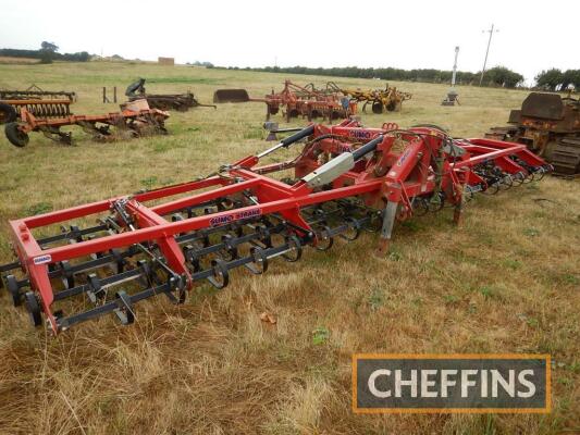 Sumo Strake mounted hydraulic folding stubble rake, 8m Serial No. AC424