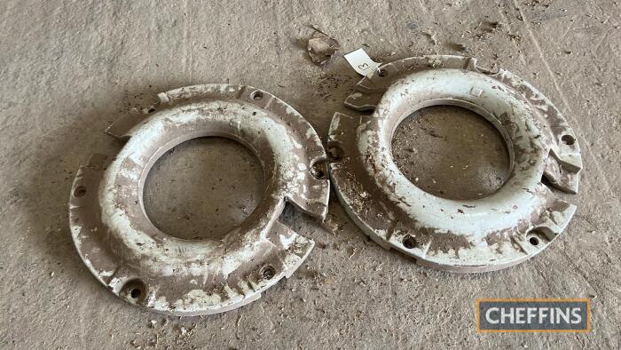 2no. Ford rear wheel weights