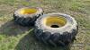 Pr. Continental 420/85R28 wheels and tyres (John Deere centres)