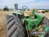 JOHN DEERE 4020 4wd TRACTOR Fitted with 3no. front weights and on 480/70R38 rear and 12.5-24 front wheels and tryes Serial No. TBC - 5