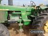 JOHN DEERE 4020 4wd TRACTOR Fitted with 3no. front weights and on 480/70R38 rear and 12.5-24 front wheels and tryes Serial No. TBC - 7