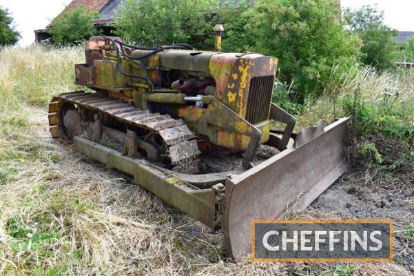 TRACK MARSHALL TM70 CRAWLER TRACTOR Fitted with 120hp Perkins engine and dozer blade Steering problem, 1 clutch