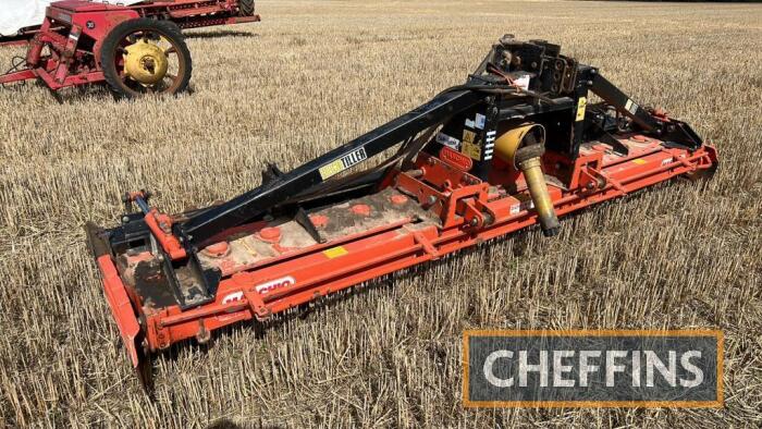 1995 Maschio DM4000 mounted power harrow, 4m Serial No. 959862031