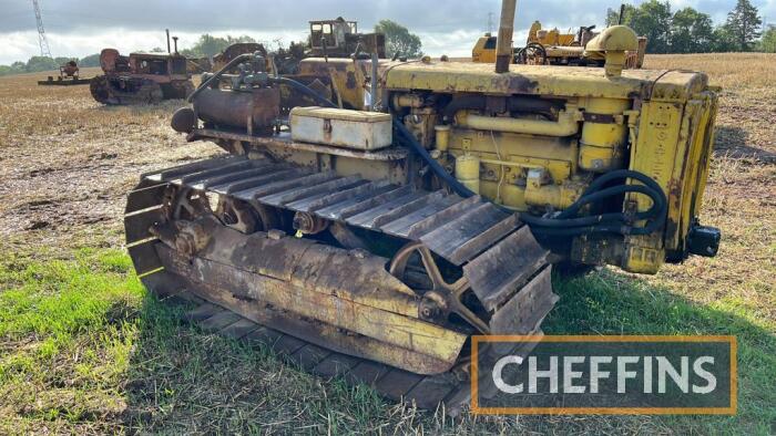 1936 CATERPILLAR RD4 diesel CRAWLER TRACTOR Fitted with wide tracks Serial No. 4G3620W