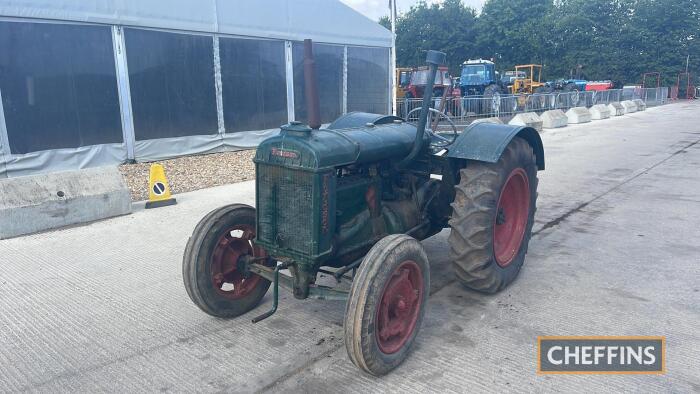 Fordson Standard N 4cyl. Petrol/Paraffin Tractor c/w registration documents in office Reg. No. 906 UYL