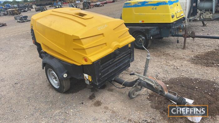 Atlas Copco XAS37 Compressor fitted with Kubota engine