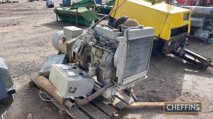 Ford 4cyl. Engine & Generator 3ph, 35kva