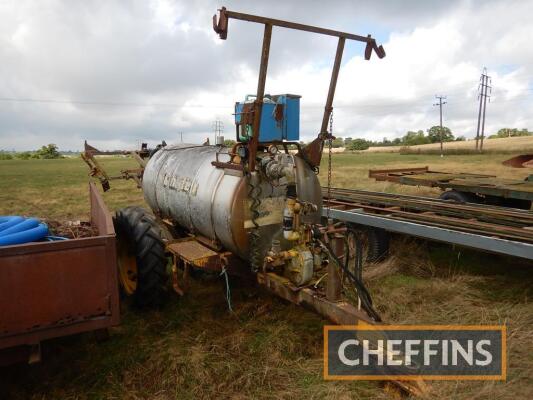 Chafer single axle stainless steel bowser