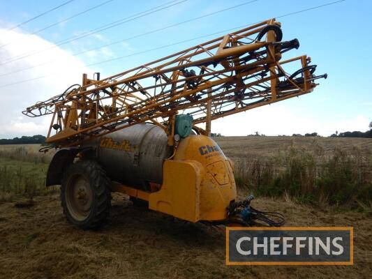 2002 Chafer C-Series trailed hydraulic folding 24m sprayer on 320/85R36 wheels and tyres Serial No. 217