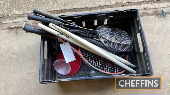 Crate of Sports Equipment UNRESERVED LOT